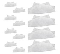 FOYTOKI 12pcs Heat-resistant Range Hood Filters Thickened Oil-absorbing Pads Air Vent Suction Paper for Kitchen Cooker Extractor Fan Replacement Grease Filter for Home Cooking