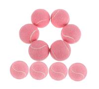FOYTOKI 12pcs High Elasticity Tennis Balls for Starter Training Wear-resistant Soft Tennis Balls Lightweight Practice for Exercise Massage Fitness