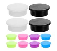 FOYTOKI 12pcs Reusable Leakproof Vial Caps for 3ml Glass Bottles Made of Tpr Material, Dustproof and Easy-to-clean Protective Covers for Home Pharmacies and Home Use, Efficient Bulk