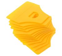 FOYTOKI 15pcs Vinyl Squeegee Epoxy Resin Spreader for Wall Stickers and Car Decals Compact Soft Plastic Tool Prevents Scratches for Working in Tight Spaces and Complex Car Body Curves