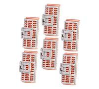 FOYTOKI 18pcs Hair Curlers Clip Curling Rollers for Wavy Hairstyles Non-heating Hair Styling Tools for Fashionable and Natural Look for Women and Girls