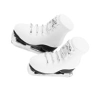 FOYTOKI 1Pair Miniature Ice Skate Model for Dolls Realistic Ice Skates for Dollhouse Decor DIY Craft Projects for Mini Decorations and Imaginative Play