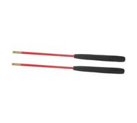 FOYTOKI 1Pair Wear Resistant Diabolo Sticks with Slip Resistant Grip Solid Material Easy Threading Design for Effortless Replacement Diabolo