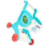 FOYTOKI 1pc Boy Girl's Mini Shopping Cart Toy Simulated Supermarket Stroller for Role Play for Indoor Play Design Boys and Girls Grocery Cart