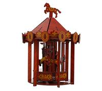 FOYTOKI 1Pc Carousel Puzzle DIY Educational Jigsaw Model for Creative Fun Easy Assembly for Home Decor and