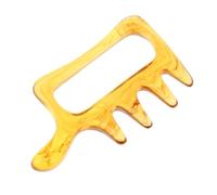 FOYTOKI 1Pc Massage Tool Handheld Facial Scraping Plate for Chin Forehead Neck Smooth Compact and Easy to Carry Massage Board