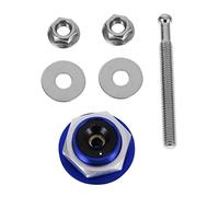FOYTOKI 1pc Mini Engine Hood Lock Push Button Clip for Car Bonnet Anti-theft Design Easy Installation Durable Material Vehicle Accessory for Secure Hood Closure