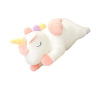 FOYTOKI 1pc Plush Unicorn Shaped Stuffed Adorable Dreamy Doll for Safe Material for Rooms Sofas and Cozy Decor