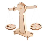 FOYTOKI 1Pc Wooden Balance Scale for Educational Lever for Learning Balance Concepts Interactive Parent Activity Engaging Design