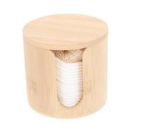 FOYTOKI 1set Comfortable Makeup Remover Pads Bamboo Tube Reusable Cotton Rounds for Face and Eye Cleaning