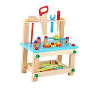FOYTOKI 1Set Creative Tool Chair for Funny Dismounting Plaything and Assemble Tool Table Engaging Building Kit for Boys and Develops Intelligence and Logical Thinking Skills