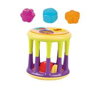 FOYTOKI 1Set Rattle of Assembling Spherical for Boy Girl Geometrical Plaything for Developing Hand Eye Coordination and Creativity