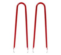 FOYTOKI 2 Pcs Fuse Puller Automotive Fuse Puller Tool for Relay and Automotive Terminals Red Multifunctional Design Quick Repairs on The Go Repairs for Car Enthusiasts and Professional