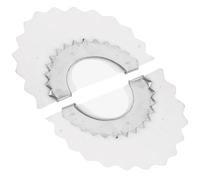 FOYTOKI 2 Pieces Bird Whistle Set White Color Bird Call Whistles for Fun and Practice Producing Chirping and Tweeting Sounds Outdoor Use