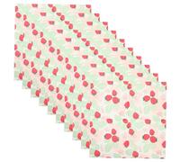 FOYTOKI 20 Sheets Strawberry Themed Dinner Napkins Party Napkins for Birthday Showers Family Reunions Vibrant Decor for Themed Celebrations