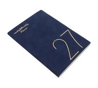 FOYTOKI 2027 A5 Planner Notebook with Flexible Scheduling and Smooth Writing Experience, Blue Paper Organizer for School and Office Use, for Students and Teachers