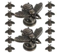 FOYTOKI 20pcs Bee Shape Cabinet Knobs Vintage Style Pull Handles for Drawer Dresser Wardrobe Cupboard Nursery Furniture Decorative Door Handles