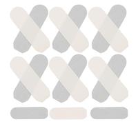 FOYTOKI 20pcs Foot Files Refills Sandpaper Callus Remover Pads for Heel and Feet Reusable Manual Tool for Dead Skin Removal Suitable for Men the Elderly