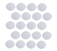 FOYTOKI 20pcs Organic Cotton Nursing Pads for Breastfeeding Moms Leakproof Soft Absorbent Breast Pads with Comfortable Fit Gentle Breathable Mother Feeding White