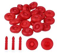 FOYTOKI 20pcs Sealing Cap Caulk Protector Caulking Cover for Glue Mouth Leak Protector Practical Use for Sealant Nozzle Tips