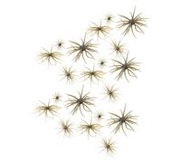 FOYTOKI 20pcs Soft Fish Lures Sea Urchin Shape with Precise Sinking Control and High Extension, Tpe Material Artificial Soft Plastic Baits for Bass Fishing in Shipwreck Zones