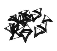 FOYTOKI 20pcs Triangular Base Tripod Holder Plastic Colorful Versatile Use Convenient Combination for Tablet Phone Showcasing Collection on The Go Puzzle Cube Display