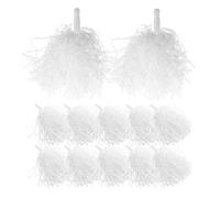 FOYTOKI 24pcs Cheerleading Pom Poms with Easy to Grip Handle for Cheerleaders and Dancers for Cheerleading Routines and Competitions