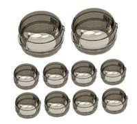FOYTOKI 24pcs Gas Stove Knob Covers Oven Knob Protectors Easy Installation Safety for Home Kitchens