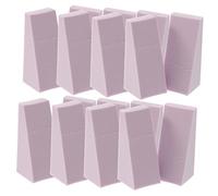 FOYTOKI 24pcs Gradient Nail Sponge Applicator Skin-friendly Multi- for Manicure and Nail Art for Professionals and Home Use Washable and Compact