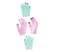 FOYTOKI 2pairs Men Touch Screen Gloves Mitt Neoprene Gloves Hand Care Gels for Beauty Spa
