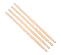 FOYTOKI 2pairs Wooden Drumsticks Practice Drumstick Replacement Musical Instrument Rhythm Rods for Drumming Accessories