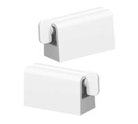 FOYTOKI 2pcs Automatic Toothpaste Squeezer Bathroom Stand Toothpaste Dispensers with High-Grade Material Easy to Use Extrusion Controlled to Reduce Waste