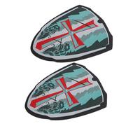 FOYTOKI 2Pcs EVA Shield for - Viking Role Play Costume Accessories - Cosplay Prop for Halloween Party Dress Up and Pretend Play