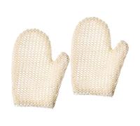 FOYTOKI 2pcs Exfoliating Bath Gloves Body Scrub Mitts for Dead Skin Removal for Spa and Shower Use Lightweight Compact and Easy to Clean