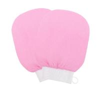 FOYTOKI 2pcs Exfoliating Shower Bath Gloves Bathing Gloves Dead Skin Remover Body Exfoliator Spa Scrub Mitts