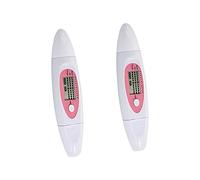 FOYTOKI 2pcs Facial Moisture Oil Tester Accurate Skin Analyzer for Home and Salon Use Compact Digital Moisture for Men and Women Portable Skin Hydration Measurement Device