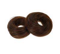 FOYTOKI 2Pcs Hair Bun Holders Donut Bun Maker for Long Hair Synthetic Hair Extensions Easy to Use Updo Scrunchies for Messy Hairstyles for Daily Activities and Fitness