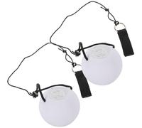 FOYTOKI 2Pcs LED Glow Juggling Balls Colorful Light Up Funny for Music Festivals Parties Dance Shows and Wrist Exercise