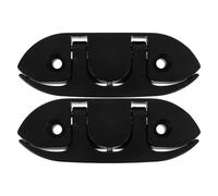FOYTOKI 2pcs Nylon Fold down Boat Dock Cleats for Watercraft and Sailboats, Lightweight and Versatile Mooring Tie Downs with Secure Performance, for Water Sports and Marinas