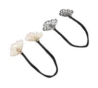 FOYTOKI 2pcs Pearl Twist Hair Curler Bun Maker Rhinestone Hairstyles for Women French Twist Bun Tool