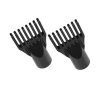 FOYTOKI 2pcs Professional Hair Dryer Comb Nozzle Durable Hair Dryer Accessory for Straightening and Detangling for Styling