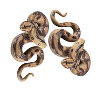 FOYTOKI 2Pcs Realistic Simulation Snakes Scary Snakes for Halloween Pranks and Garden Decorations Realistic Design for Adults