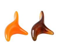 FOYTOKI 2pcs Reflexology Foot Massage Sticks Thai Style Stick for Soles and Legs Promote Health Easy to Clean