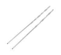 FOYTOKI 2Pcs Retro Hairpin Stick DIY Hair Chopstick Charm for Bride Special Occasions Vintage Hair Accessories for Traditional Costume Material