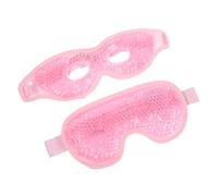 FOYTOKI 2pcs Reusable Eye Cooling Patches Gel Eye Packs for Puffiness Dark Circles Relief for Travel Home Hotel Use