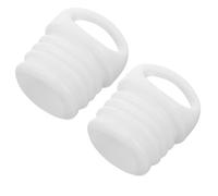 FOYTOKI 2pcs Rubber Mop Bucket Drain Basket Stoppers, Small Outlet Plugs for Controlling Water Outlet, Easy to Install Sealing Water Stoppers for Household Mop Buckets