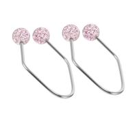 FOYTOKI 2Pcs Stainless Steel Dimple Maker Tool for Cheeks Comfortable Facial Exerciser for Natural Dimple Development for Men Women Versatile Cheek Clip with Pearl Design
