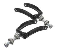 FOYTOKI 2Pcs Steel Front Wheel Fork Bracket for Wheelchairs 7 to 8 Inch Compatible Sturdy Replacement Wheelchair Parts Bearings Universal Use for Mobility Scooters and Electric