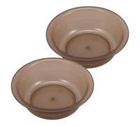 FOYTOKI 2pcs Wash Basin Wash Bowls for Personal Care Plastic Tubs Plastic Basin Washbasin for Face Cleansing Dish Basin Wash Tub Clothes Washing Basin Bathroom Washing Basin