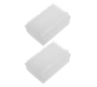 FOYTOKI 2Pcs Wilbarger Therapy Sensory Occupational Brush White for Autism Sensory Defensiveness Training Massage Scrub Brush Portable Set
